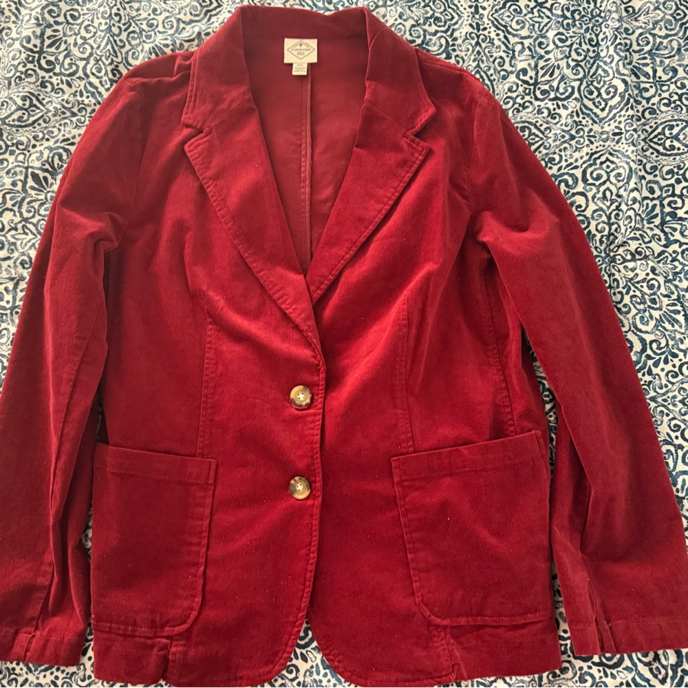 St. John's Bay Women’s Soft Red Jacket NWT | XXL